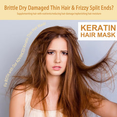 Deal Of 3 Keratin Hair Treatment | Hair Mask + Hair Shampoo + Hair Serum With Free Makeup Fixer